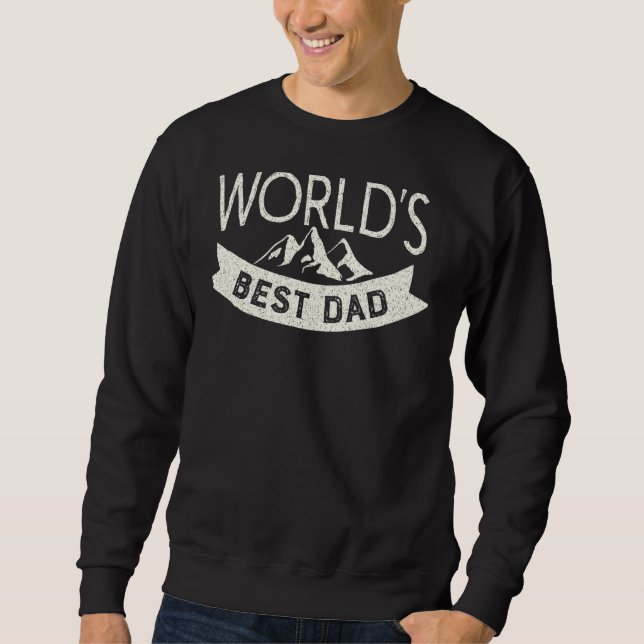 Welten Bester Vater Sweatshirt (Vorderseite)