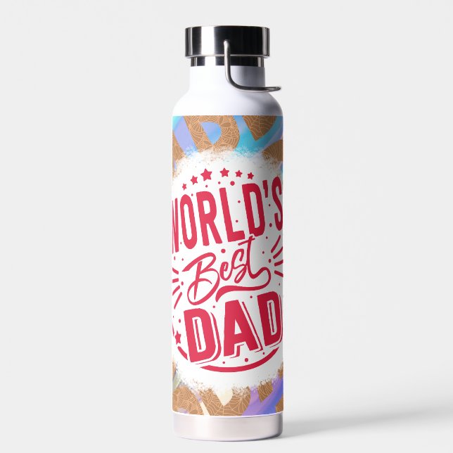 Welten Bester Vater Trinkflasche (Links)
