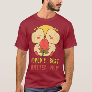 Welten Bestes Hamster Mama Funny Hamster Mama Gesc T-Shirt
