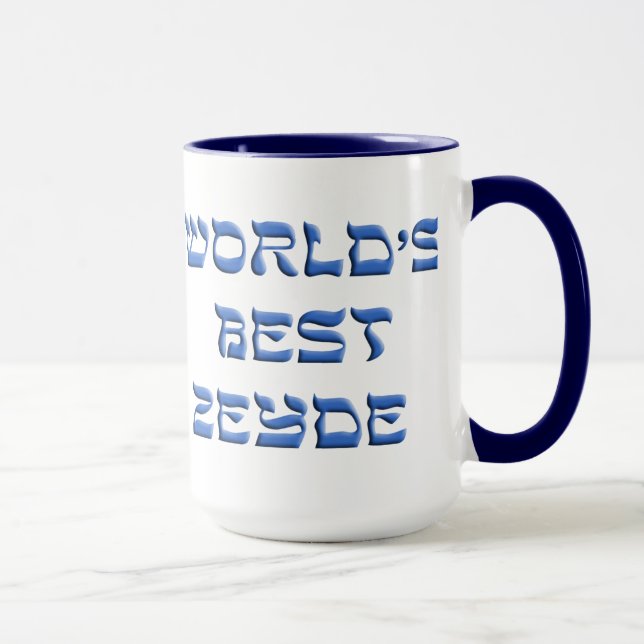 Welten bestes Zeyde Tasse (Rechts)