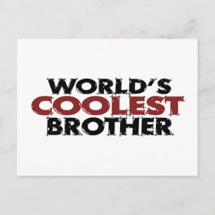 Welten Cooler Bruder Postkarte