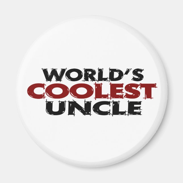 Welten Cooler Onkel Magnet (Vorne)