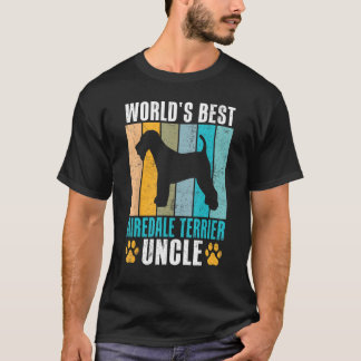 Welten der beste Airedale Terrier Onkel T-Shirt