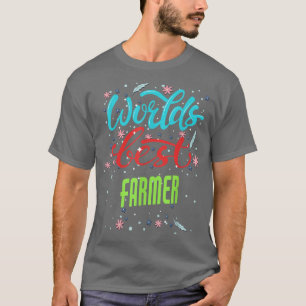 Welten Der beste Bauer Funny Bauer T-Shirt