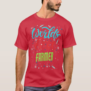 Welten Der beste Bauer Funny Bauer T-Shirt