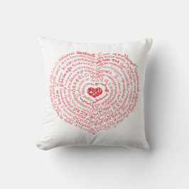 Welten der Liebe Pillow Kissen