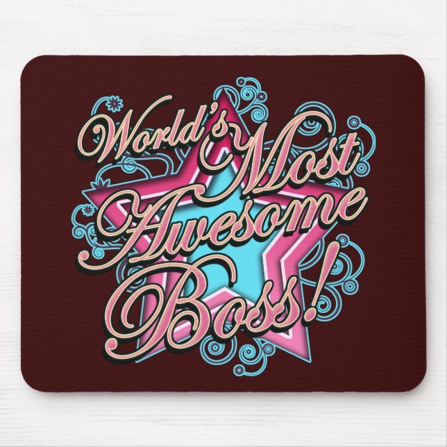 Welten der meiste fantastische Chef Mousepad (Vorne)