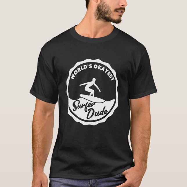 Welten, die am meisten Surfer Typ Retro Surfen 2 T-Shirt (Vorderseite)