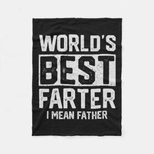 Welten die beste Farter I Gemein Vatermütter Vater Fleecedecke