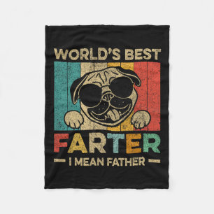 Welten die beste Farter I Gemein Vatermütter Vater Fleecedecke