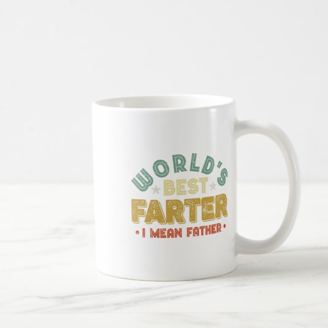 Welten die beste Farter I Gemein Vatermütter Vater Kaffeetasse (Rechts)
