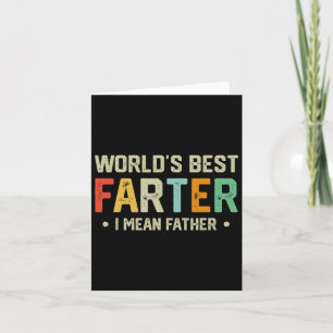 Welten die beste Farter I Gemein Vatermütter Vater Karte