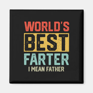 Welten die beste Farter I Gemein Vatermütter Vater Magnet