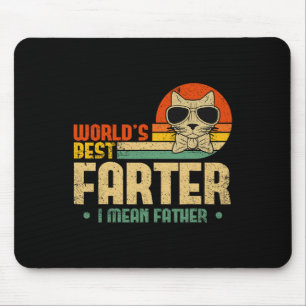 Welten die beste Farter I Gemein Vatermütter Vater Mousepad