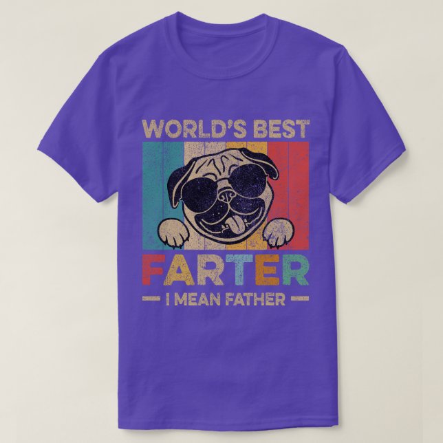 Welten die beste Farter I Gemein Vatermütter Vater T-Shirt (Design vorne)