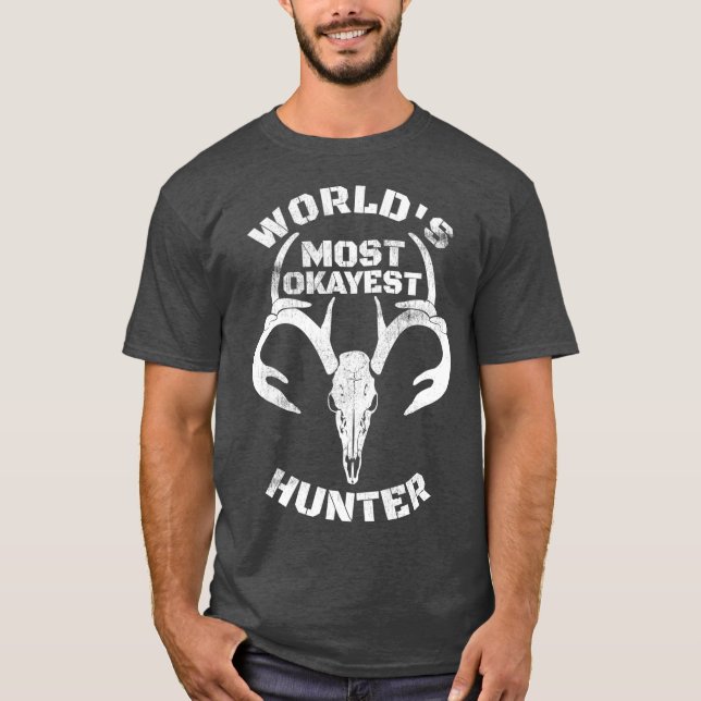 Welten die beste Jagd auf Hirsche T-Shirt (Vorderseite)