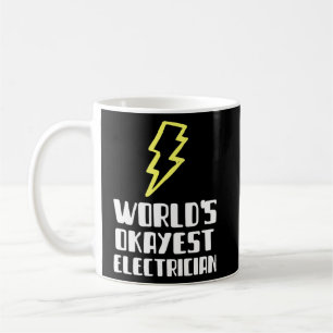 Welten, die die Elektrizität Plumber Albern Kaffeetasse