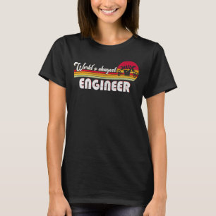 Welten, die einen Maschinenbauingenieur haben, Ret T-Shirt