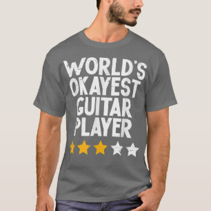 Welten, die gerade Gitarre spielenGitarre 3501 T-Shirt