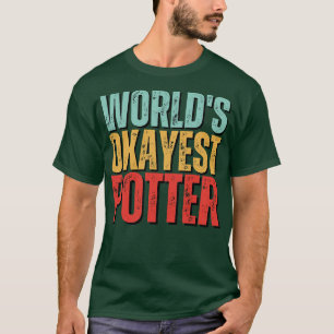 Welten, die gerade Potter-Keramiken Funny Gift T-Shirt
