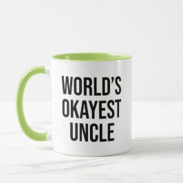 Welten, die in Uncle Funny Sarcastic Tasse