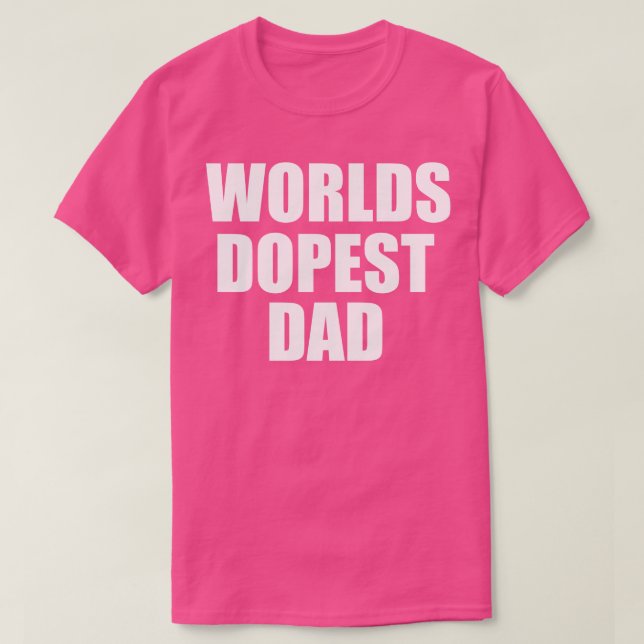 Welten dotieren Vater T-Shirt (Design vorne)
