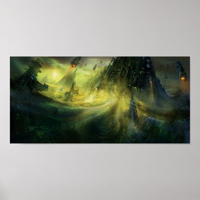 Welten: Monolith Poster (Vorne)