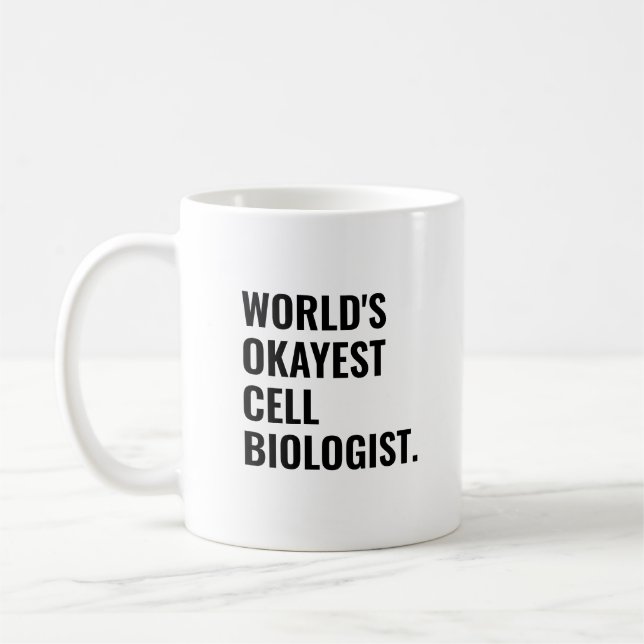 Welten-Oktoberbiologe Kaffeetasse (Links)