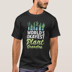Welten, Pflanze Oma Garening Blume Gran T-Shirt