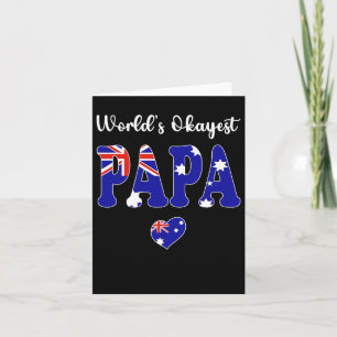 Welten Taia, Australien Papa Ever Bester Papa Vate Karte