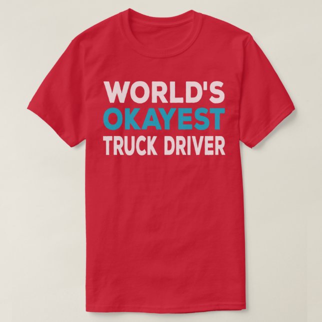 Welten-Token-Truckfahrer T-Shirt (Design vorne)