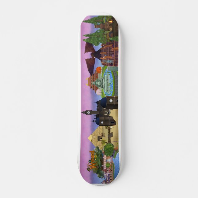 Welten Wizard101 des gewundenen Skateboards (Vorne)