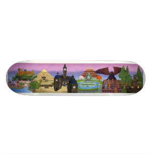Welten Wizard101 des gewundenen Skateboards