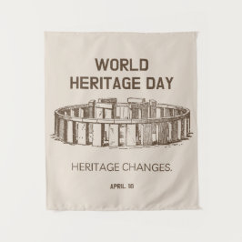 Welterbe-Tag 2023 Veränderungen des Erbes Wandteppich