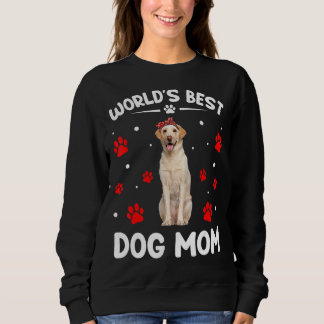 Weltester Labrador-Hund-Mama Sonniger Muttertag 1 Sweatshirt