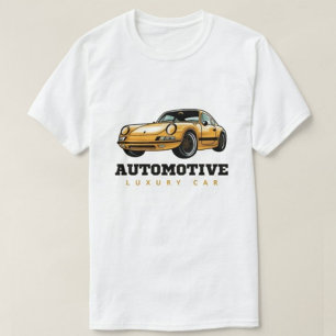 Weltester moderner Automobil Print White T - Shirt