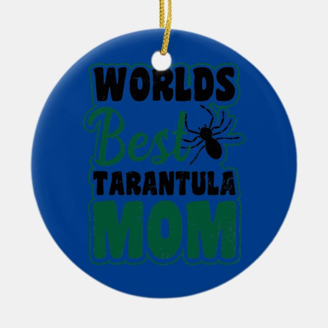 Weltet den besten Mama Design Tarantula Keramik Ornament (Vorne)