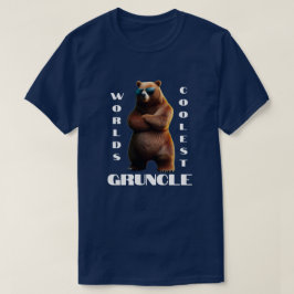 Weltet den Coolsten Grunelbär T-Shirt