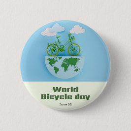 Weltfahrradtag Button