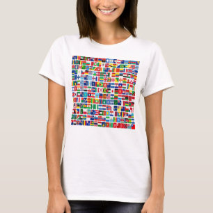 Weltflaggen aller Länder T-Shirt