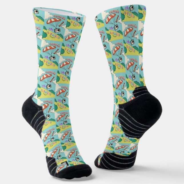Weltfotografie Socken (Gewinkelt)
