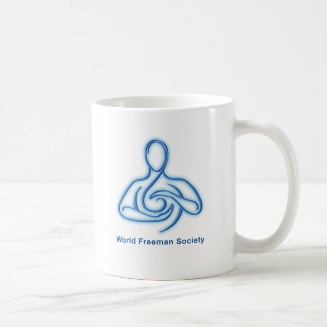 Weltfreeman-Gesellschaft Tasse (Rechts)