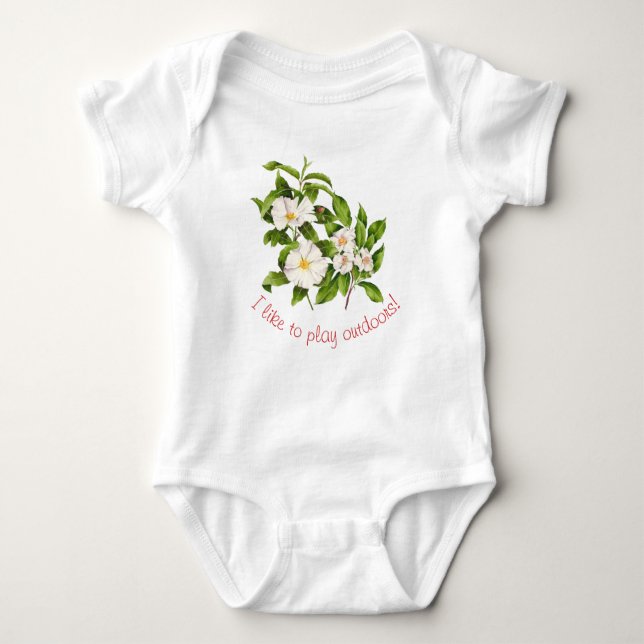 "Weltfrieden" auf einem Baby-Bodysuit Baby Strampler (Vorderseite)