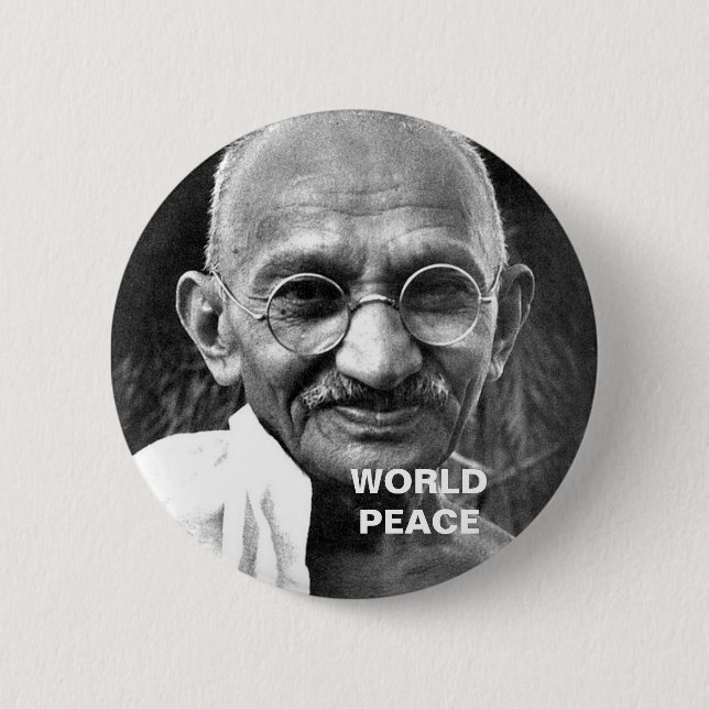 WELTFRIEDEN BUTTON (Vorderseite)