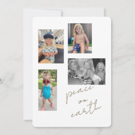 Weltfrieden Collage Foto II Pauschalreise-Karte Feiertagskarte