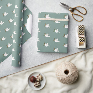Weltfrieden Docks Weihnachtsfeiertage CUSTOM Geschenkpapier