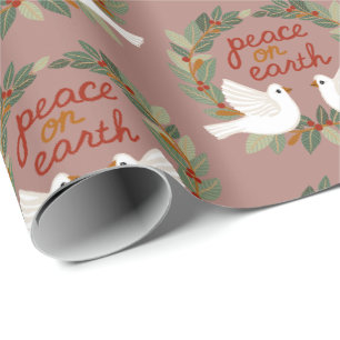 Weltfrieden Docks Weihnachtsfeiertage CUSTOM Geschenkpapier