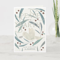 Weltfrieden Dove Cream Foto Weihnachtsfeiertag