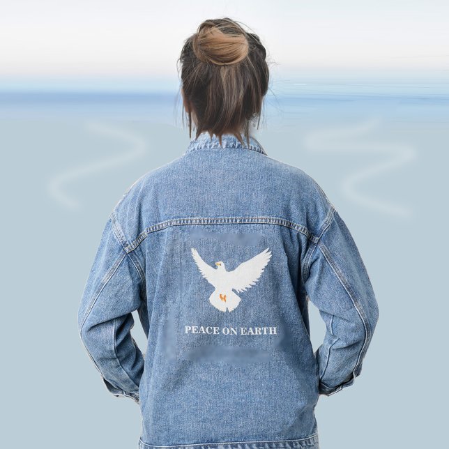 Weltfrieden Dove Jeansjacke (Von Creator hochgeladen)