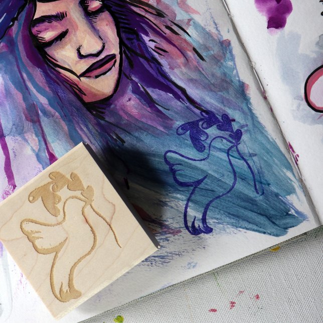 Weltfrieden Dove of Hope Gummistempel (Von Creator hochgeladen)